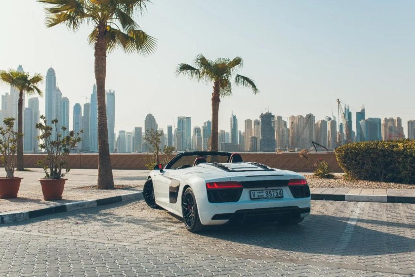 Audi r8 Dubai