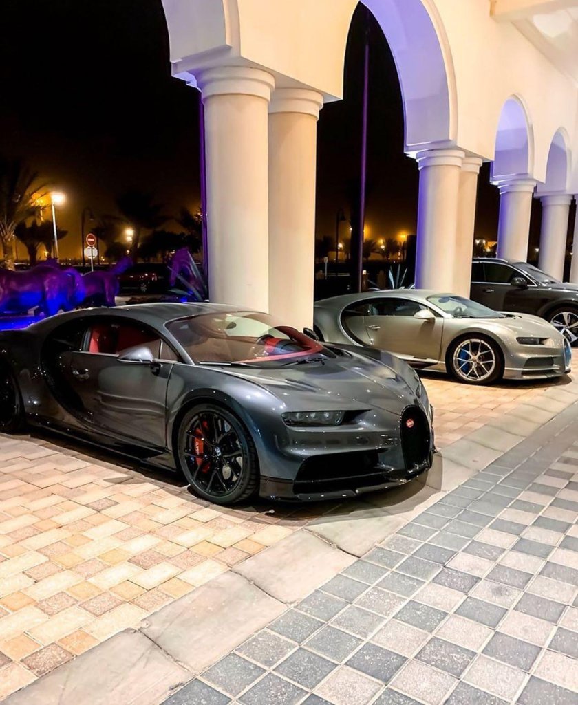 Дубай Бугатти Chiron