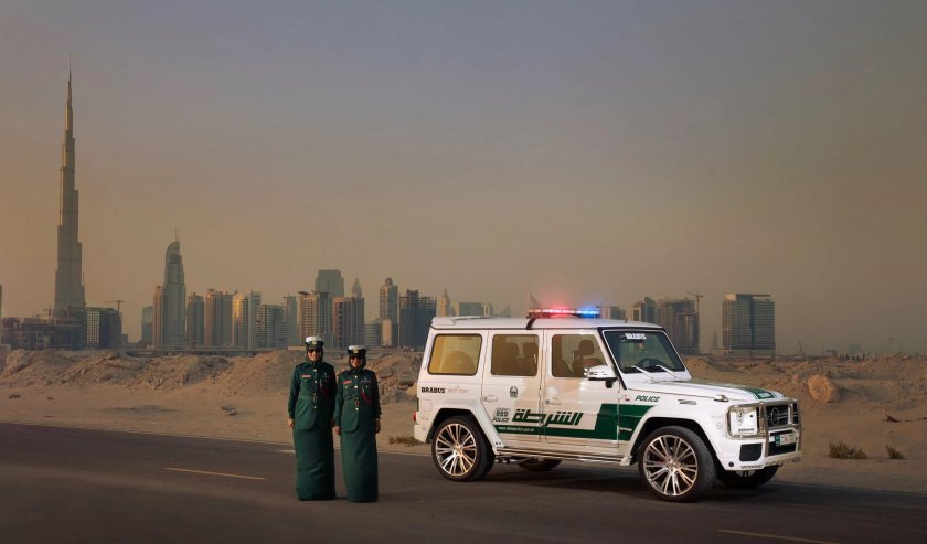 Mercedes g63.Police.Dubai