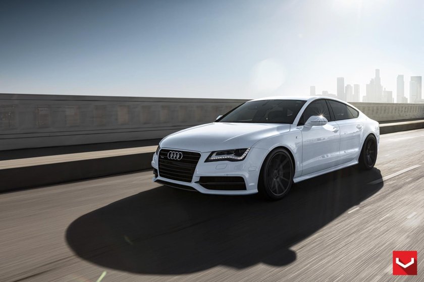 Audi a7 белая