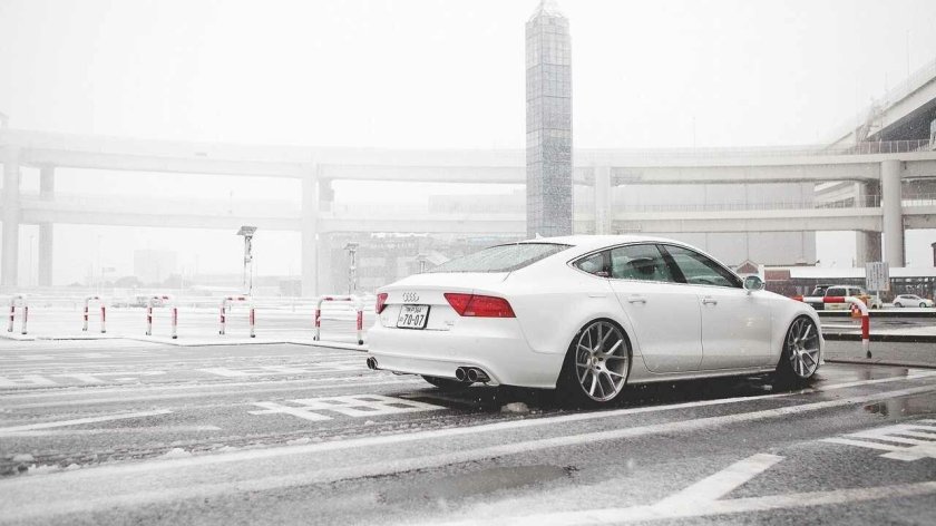 Audi a7 белая