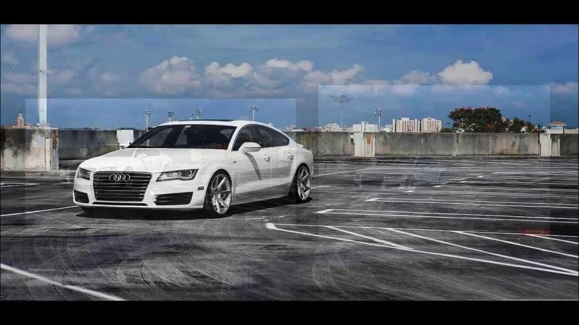 Ауди а7 белая