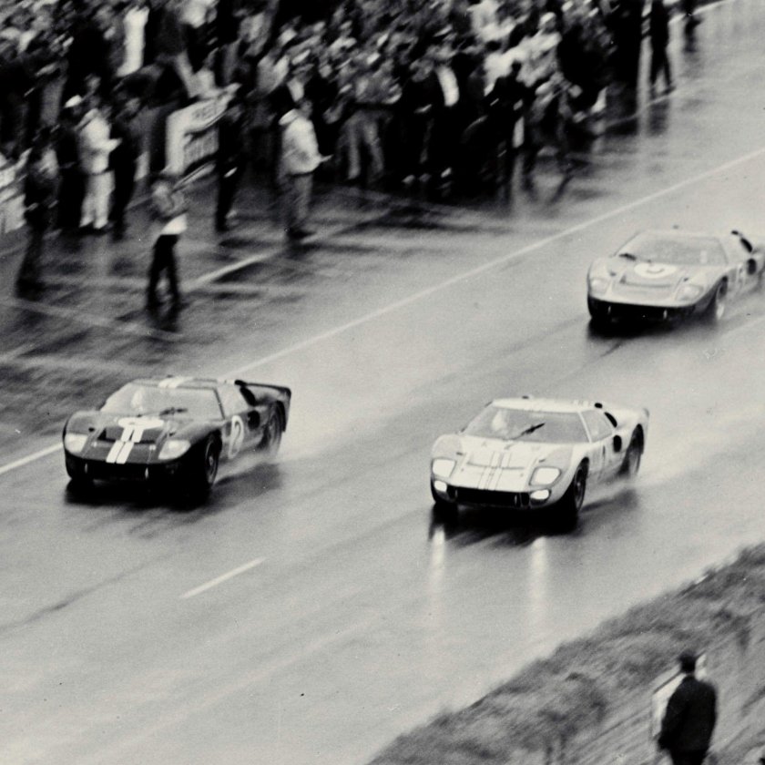 Финиш Форд в Ле-Мане 1966