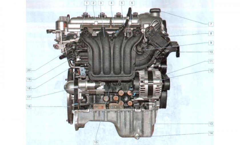 Двигатель Шевроле кобальт 1.5