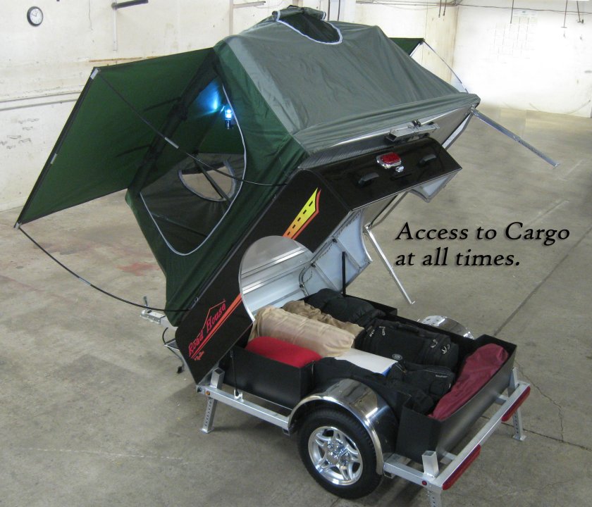 Прицеп трансформер Pop-up кемпер