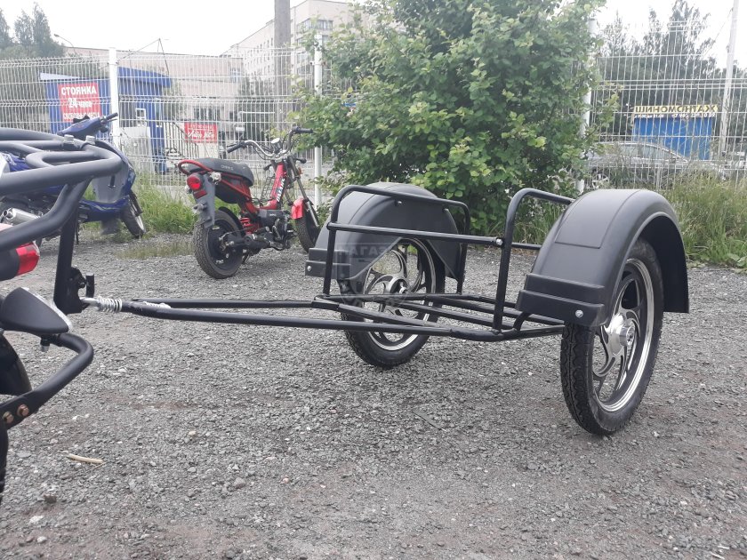 Альфа 110 с боковым прицепом