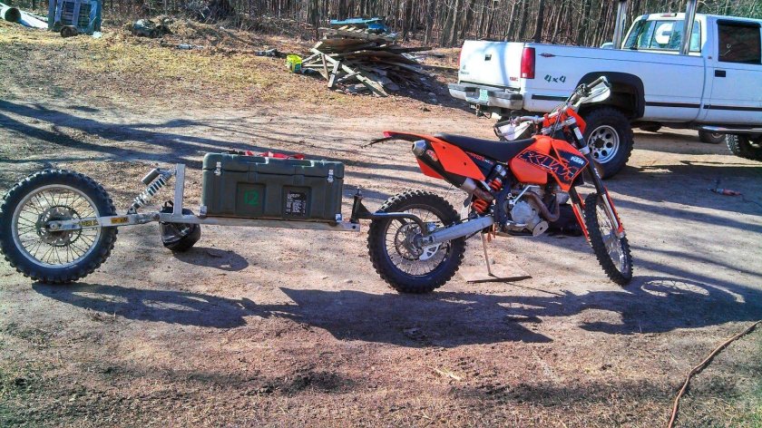 Мотоприцеп для эндуро