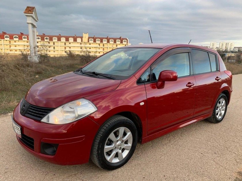 Nissan Tiida c11 Рестайлинг