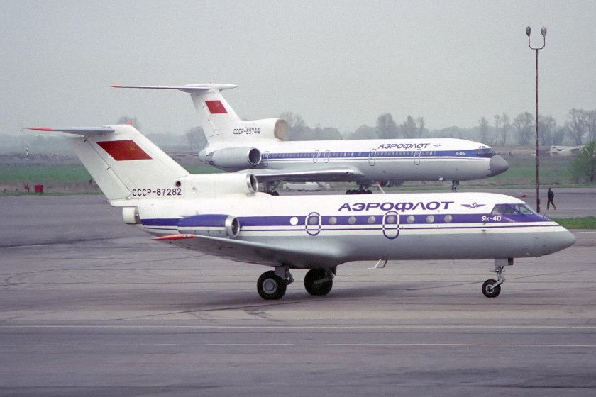 Як-40 пассажирский