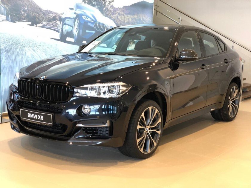 BMW x6m 2017 Black
