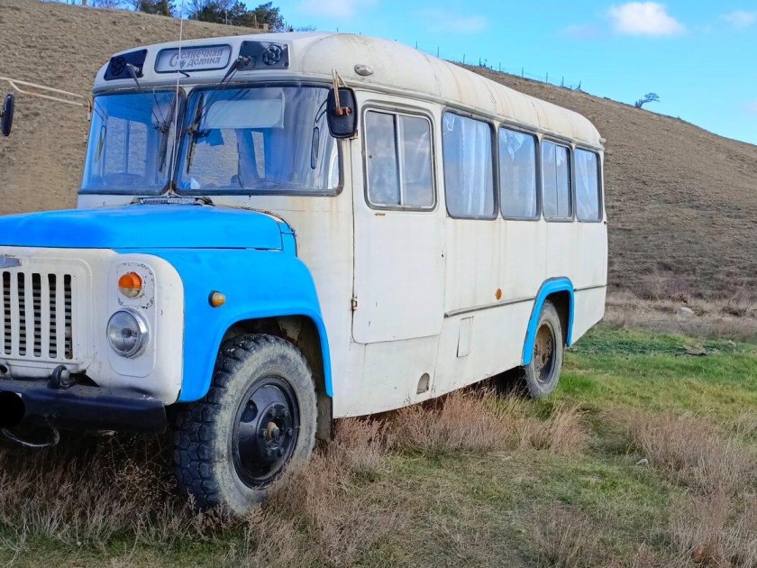 Автобус газ старый