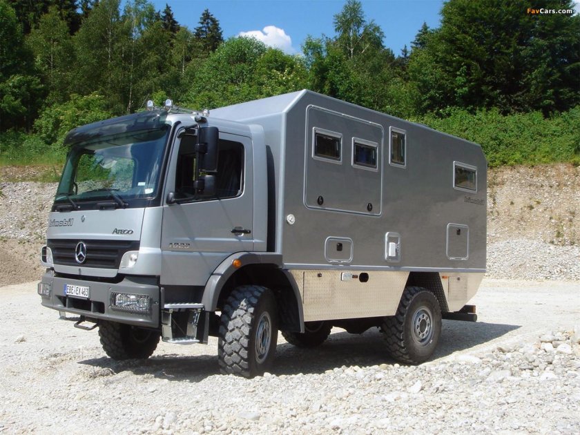 Мерседес Атего 4х4