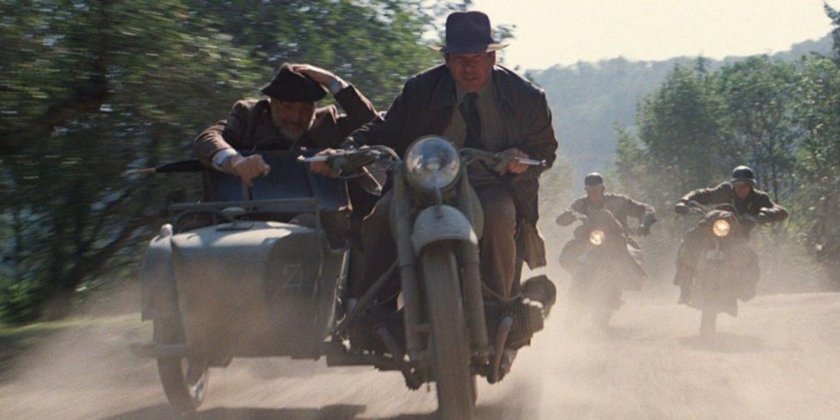 Мотоцикл из Индиана Джонс и королевство Хрустального