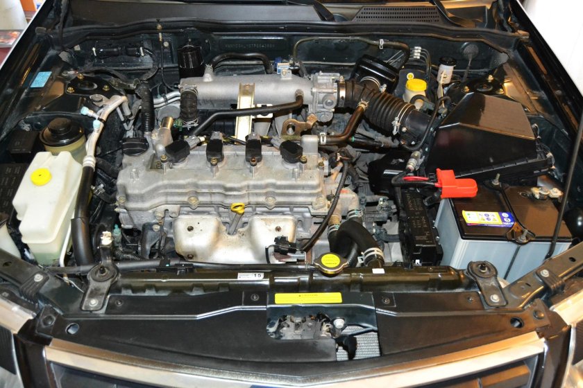 Ниссан Альмера Классик под капотом