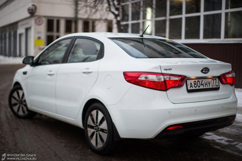Киа Рио 2014 седан