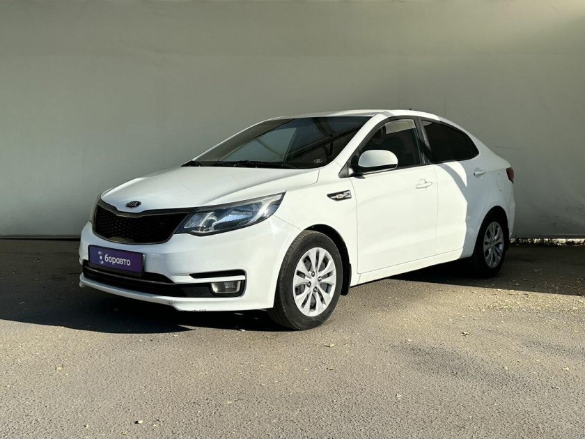 Киа рио 3 белая