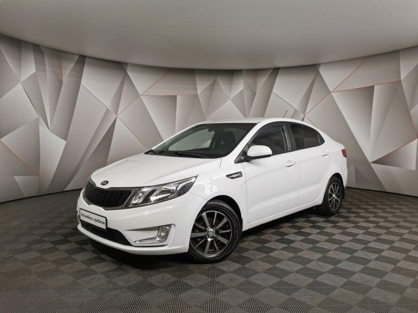 Киа рио 4 2017 белый