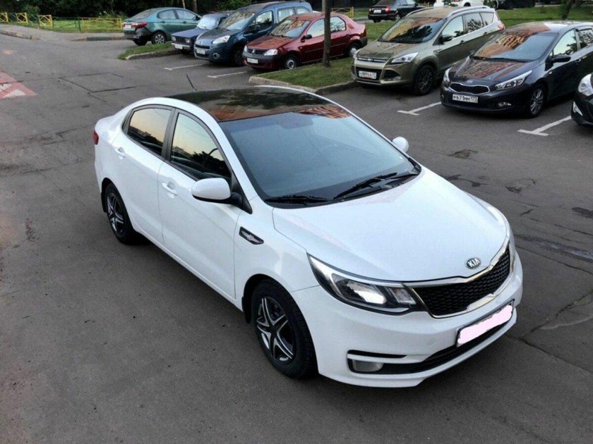 Kia Rio 3 белая