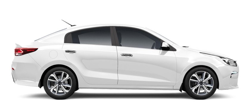 Kia Rio 2022 белая