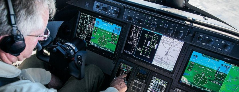 Навигационная система в самолете
