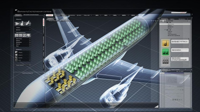 МС-21 компоновка