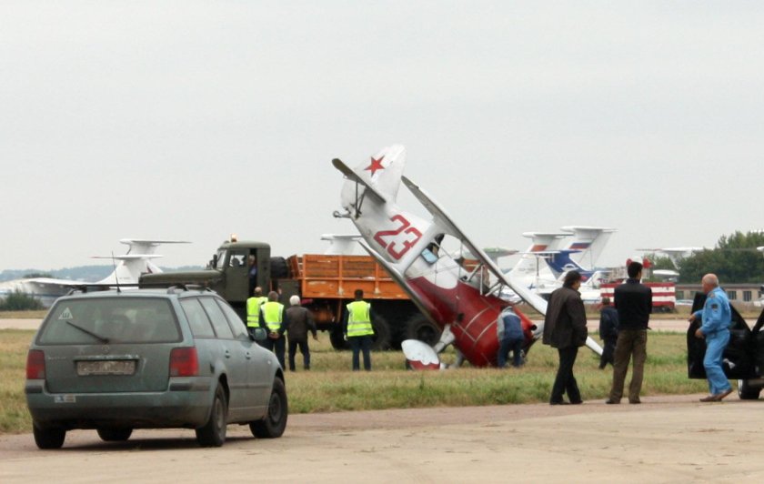 Опрокидывание самолета