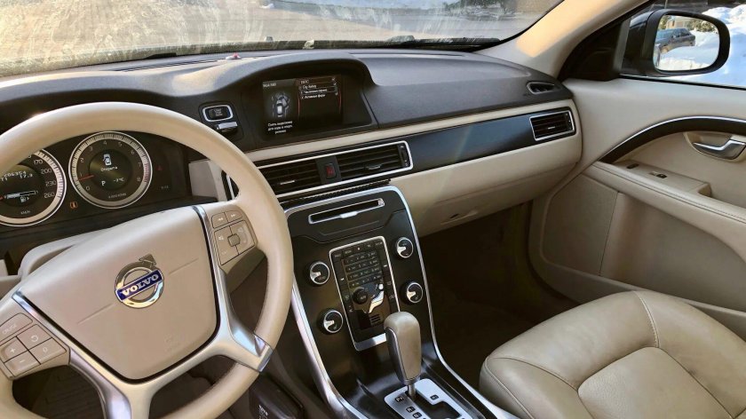 Вольво s80 салон