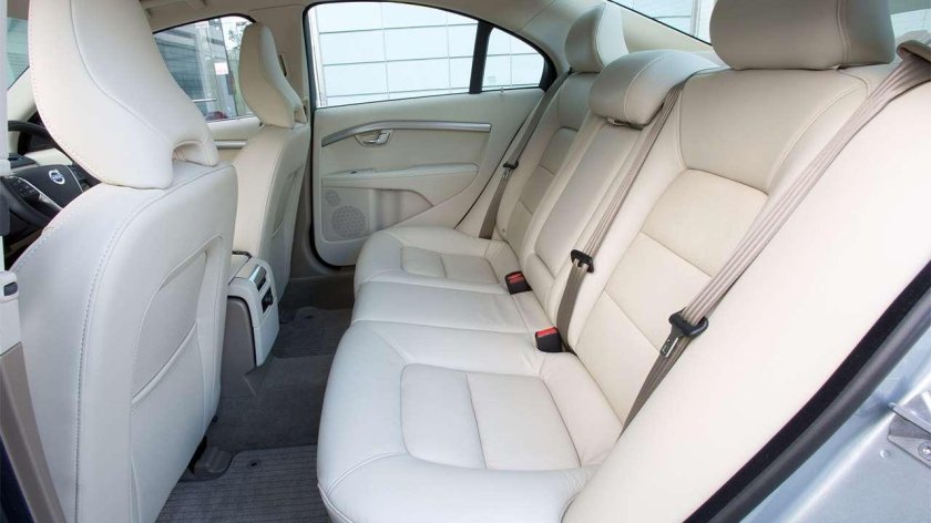 Вольво s80 белый салон