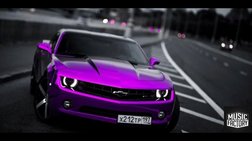 Шевроле Камаро 2020 фиолетовая