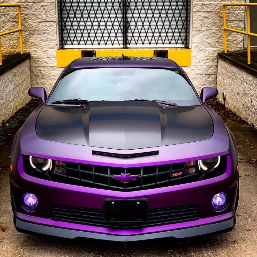 Шевроле камаро 2020 фиолетовая