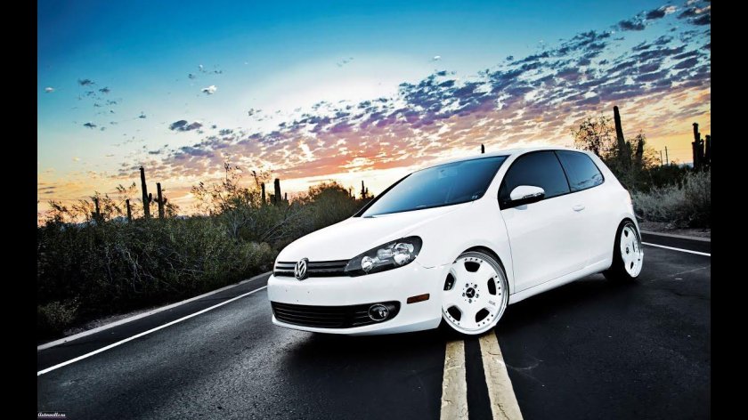 Фольксваген гольф 6 белый