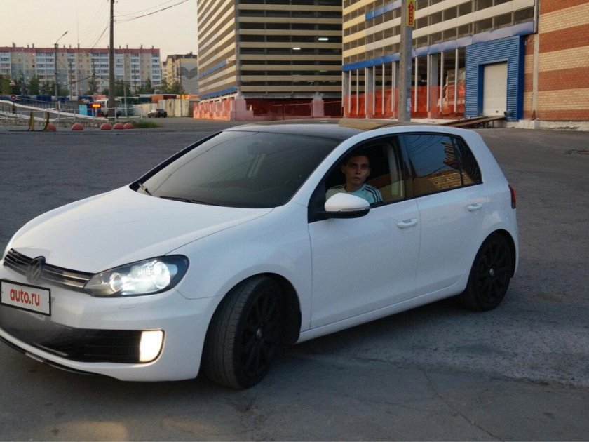 Фольксваген гольф 6 белый