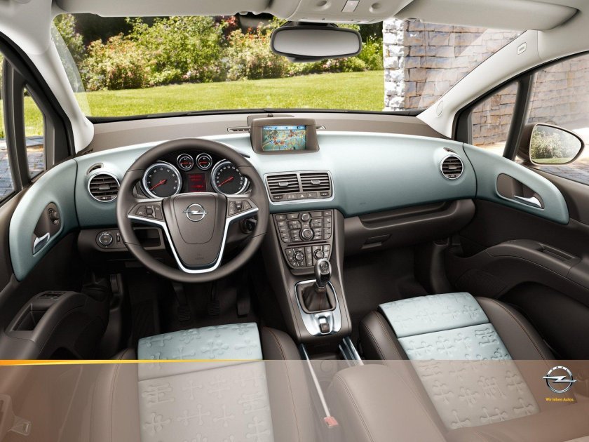 Opel Meriva 2012 салон