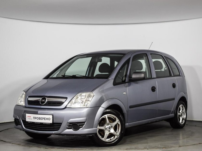 Опель Мерива серебристый