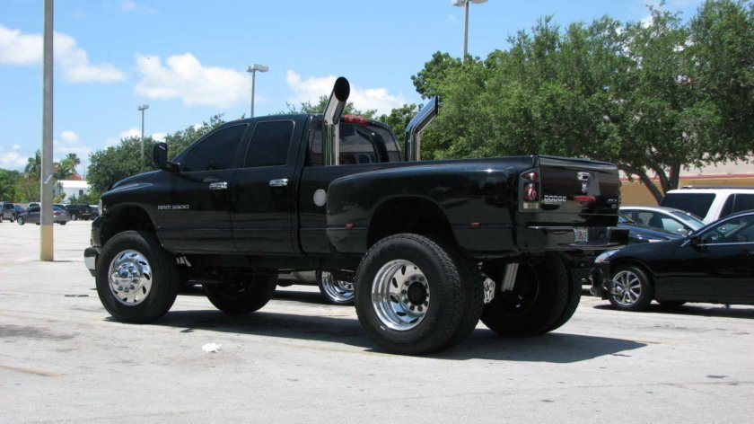 Dodge Ram 3500 чёрный