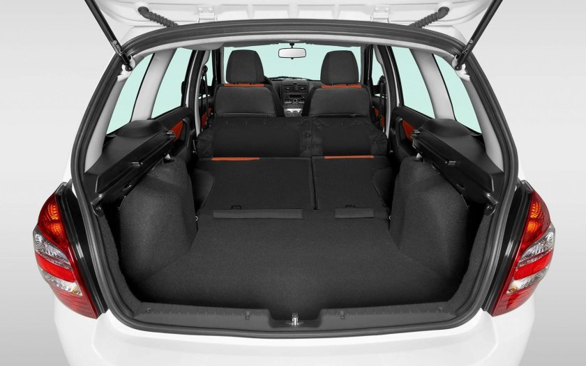 Лада Калина кросс 2016 багажник