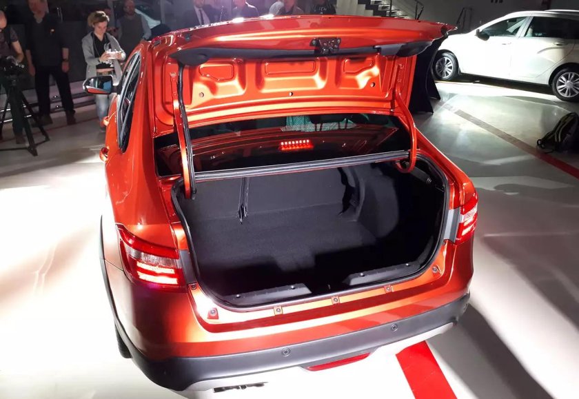 Lada Vesta SW Cross багажник