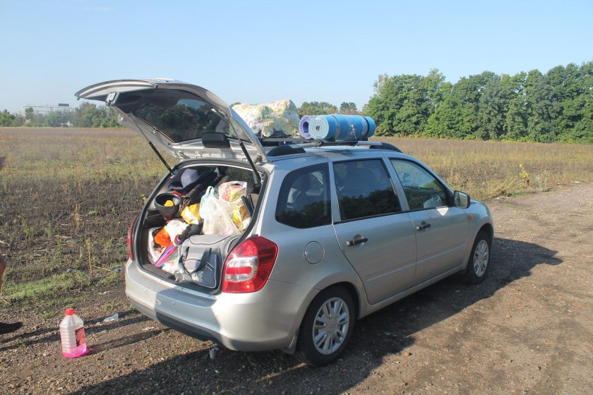 Лада Калина 2 универсал багажник