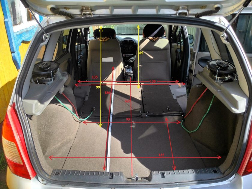 Калина 2 универсал багажник