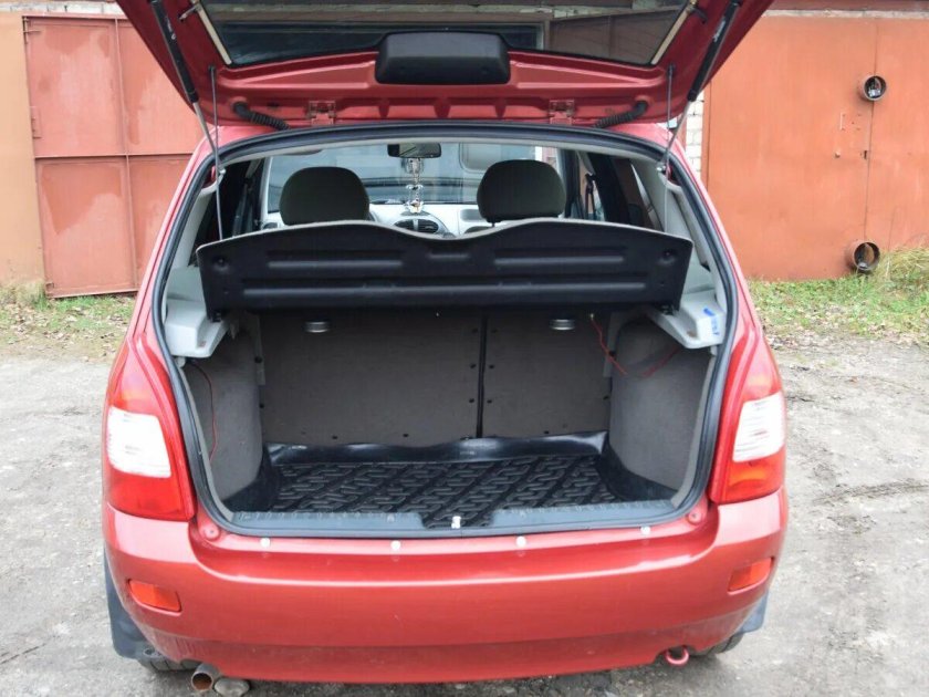 Лада Калина хэтчбек 1117 багажник