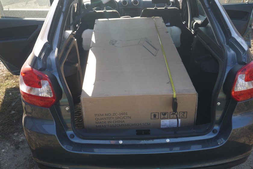 Лада Гранта лифтбек 2023 багажник