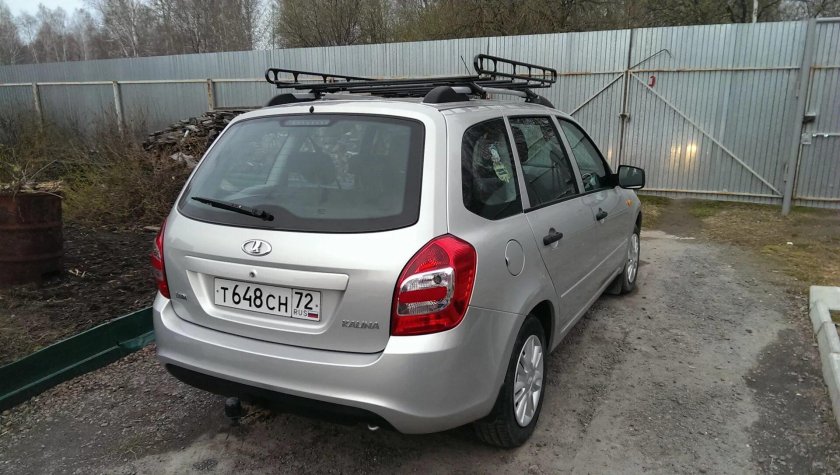 Калина 2 универсал багажник