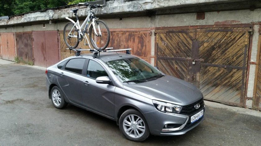 Рейлинги на Лада Веста св кросс