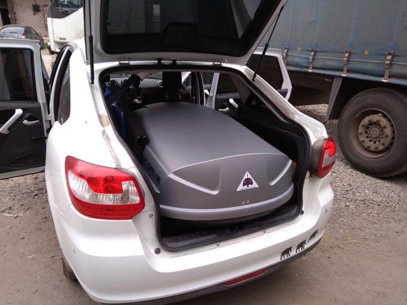 Лада Гранта лифтбек богаж