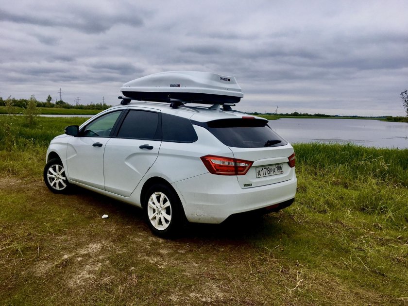 Автобокс на Лада Веста св