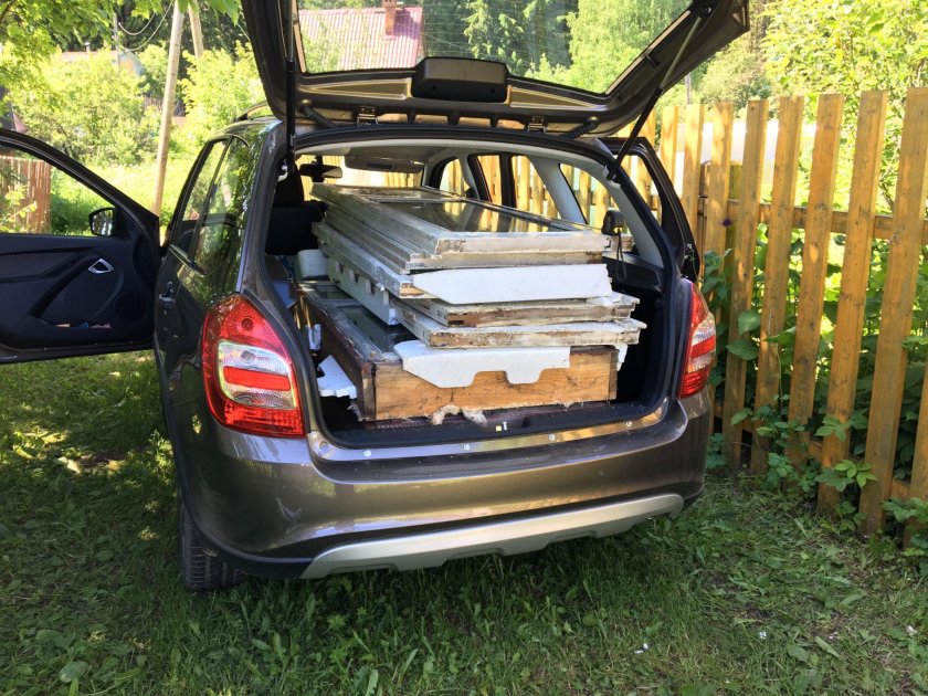 Лада Гранта фл универсал багажник