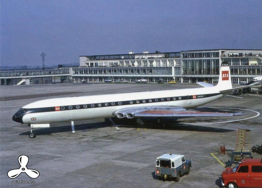 Де Хэвилленд самолет Комета