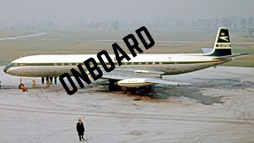 Де Хэвилленд самолет Комета