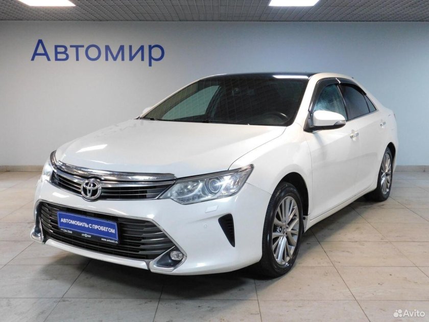 Тойота Камри 2016 года цена
