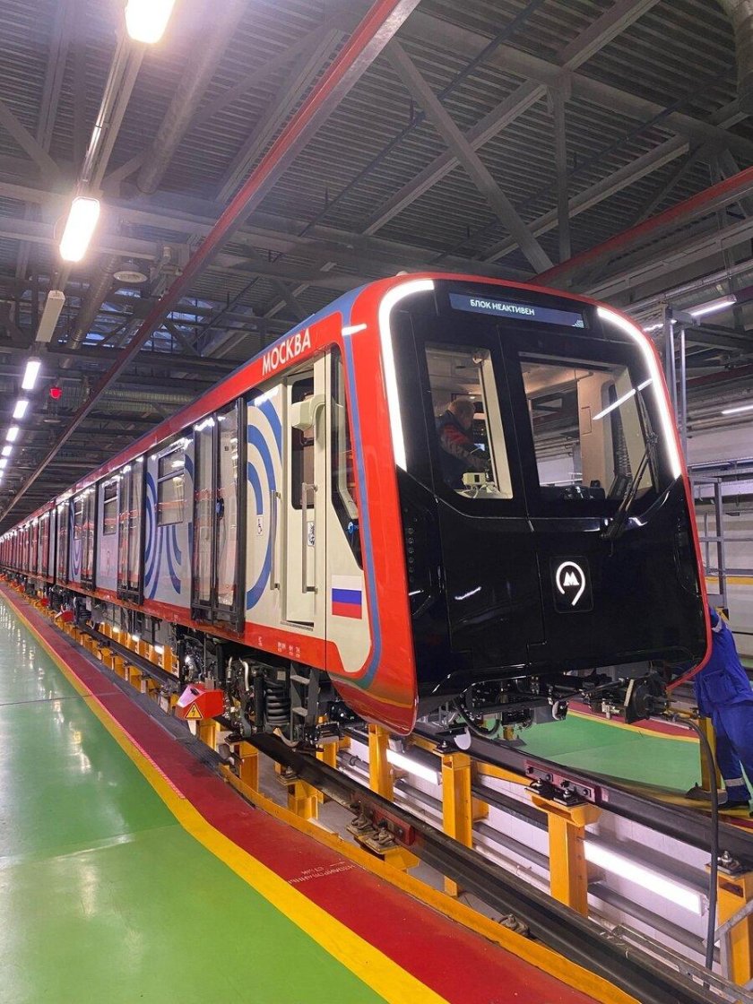 Поезд Москва 2024 фото